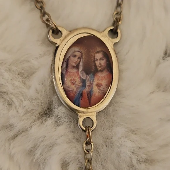 🟢 Rosary Cross Bracelet - Picture 5 of 10